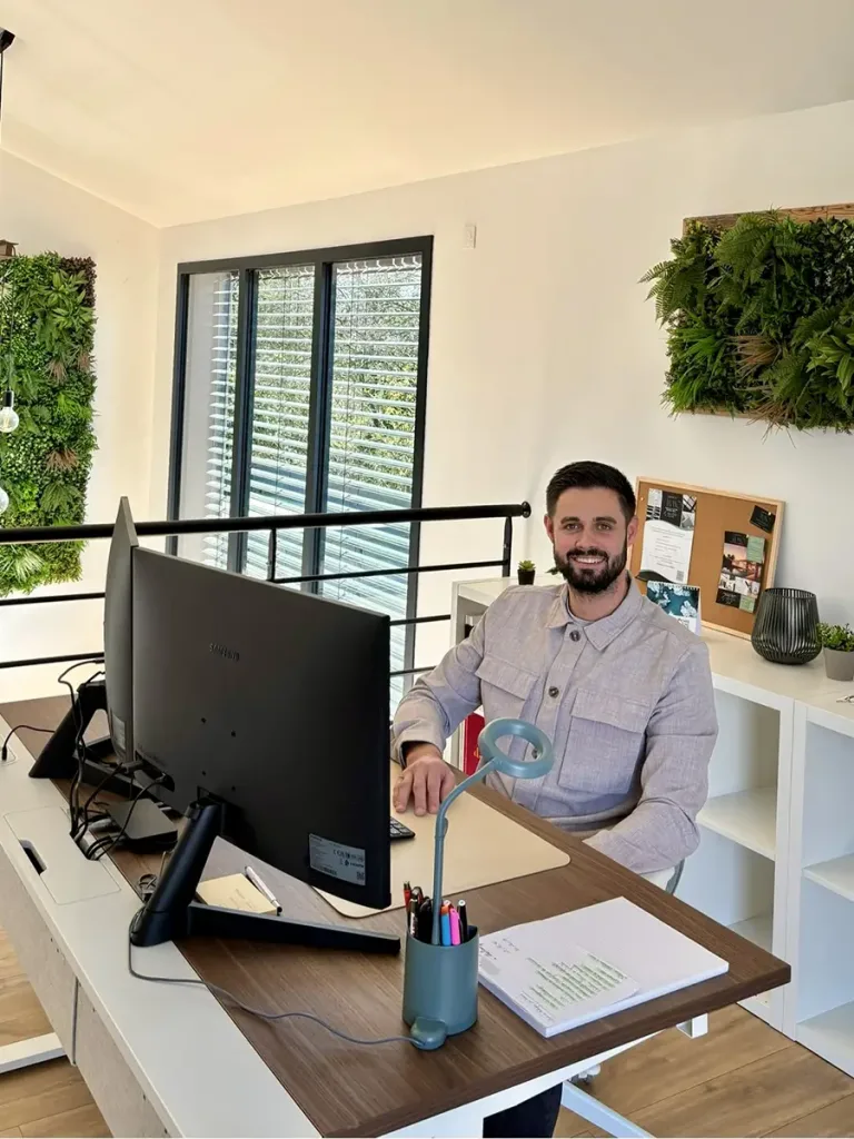 Axel Blanchet dirigeant Agence AB.MO maître d’œuvre à Sainte-Foy en Vendée