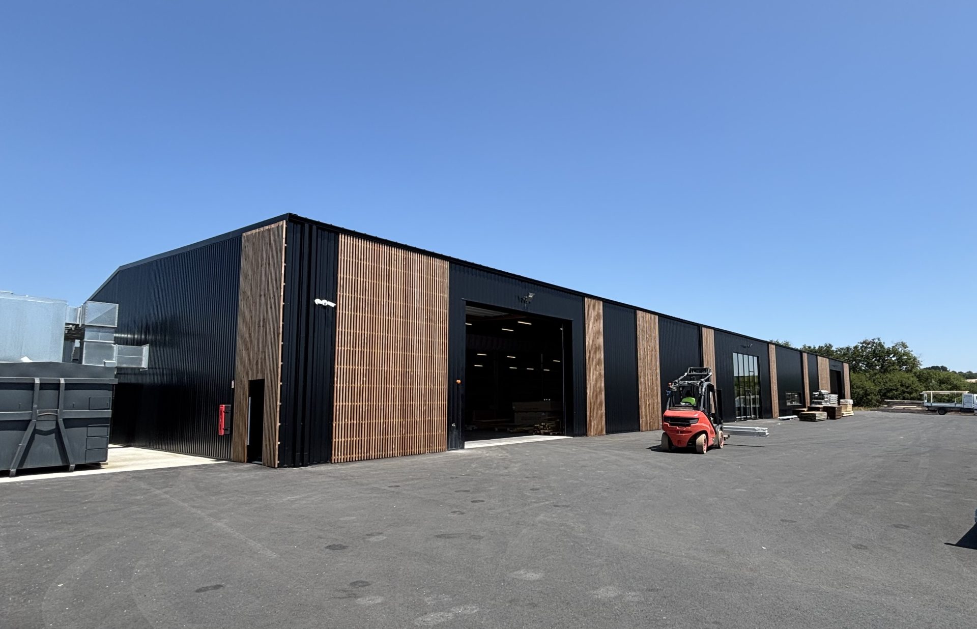 Extension d'un bâtiment industriel en Vendée (1) - Agence ABMO maître d'oeuvre en Vendée