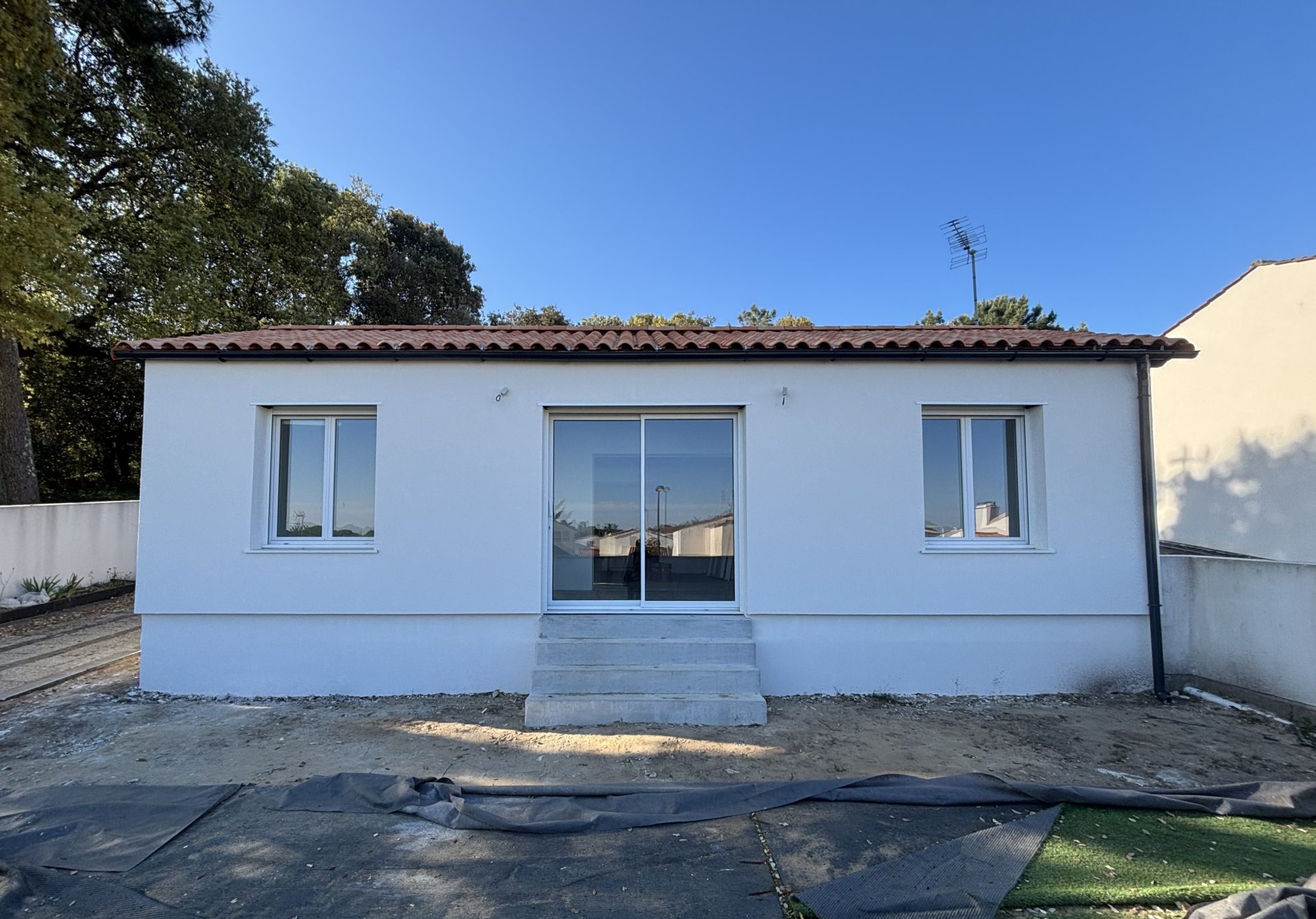 Extension en ossature bois à Talmont-Saint-Hilaire - AB.MO, maître d'œuvre à Talmont-Saint-Hilaire