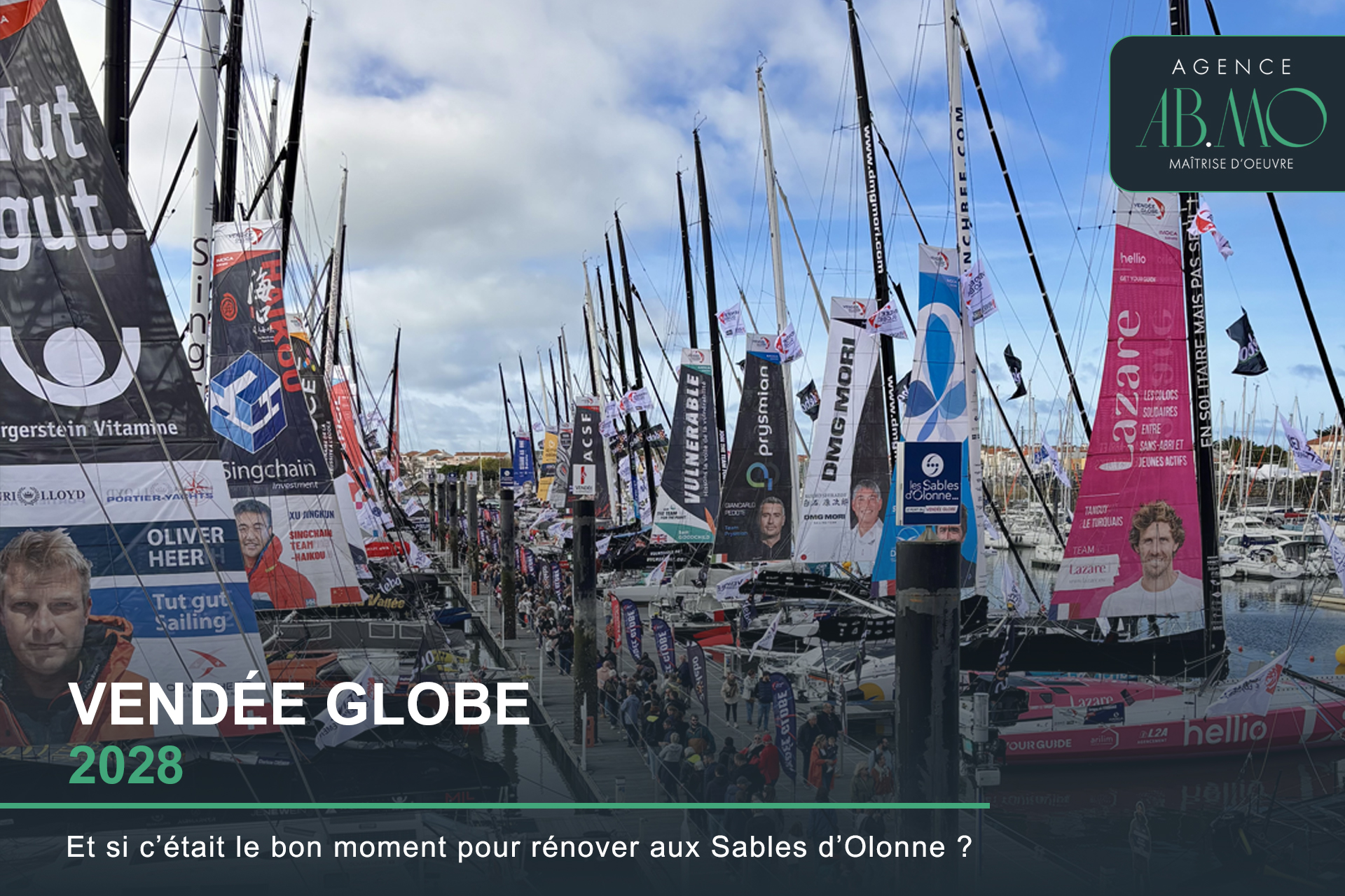 Vendée Globe 2028 - Les Sables d'Olonne - ABMO maitre d'œuvre Les Sables d'Olonne